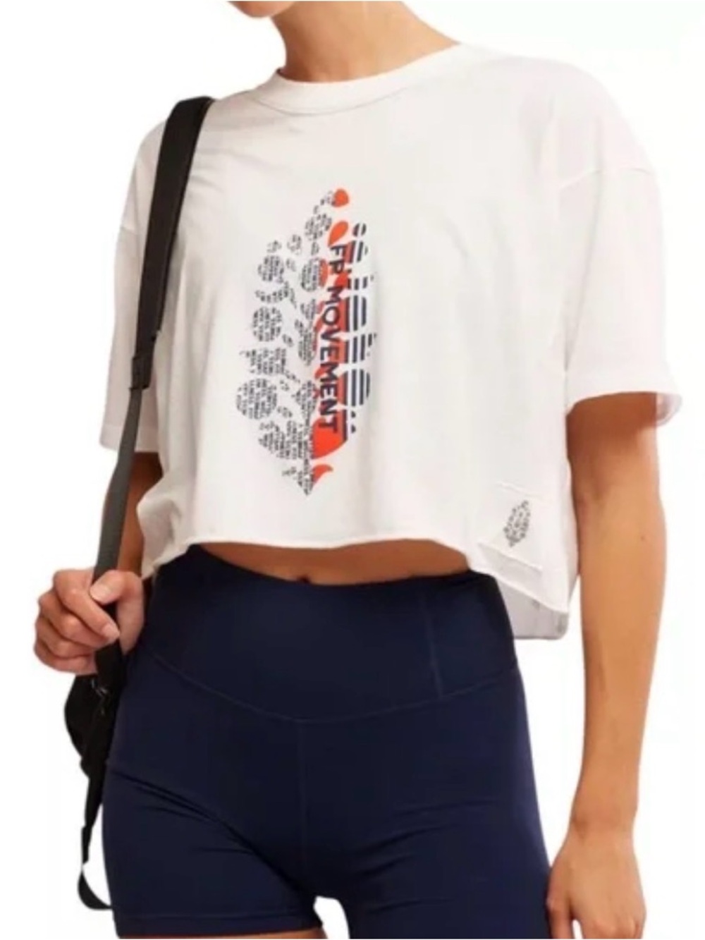 Free People Movement FP Oversized Boxy Inspire Top Shirt XL